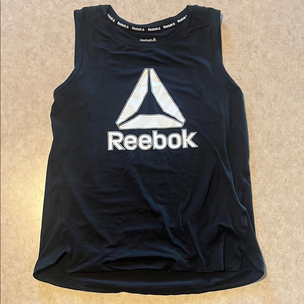 Reebok Black Sleeveless Tank Top